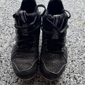 Black Athletic Kids Cleats